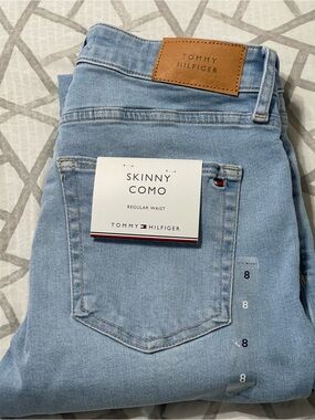 Tommy Hilfiger Light Blue Skinny Como Jeans